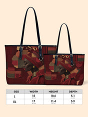 Amber Continent Leather Bucket Bag QR0XD784