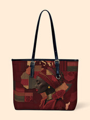 Amber Continent Leather Bucket Bag QR0XD784