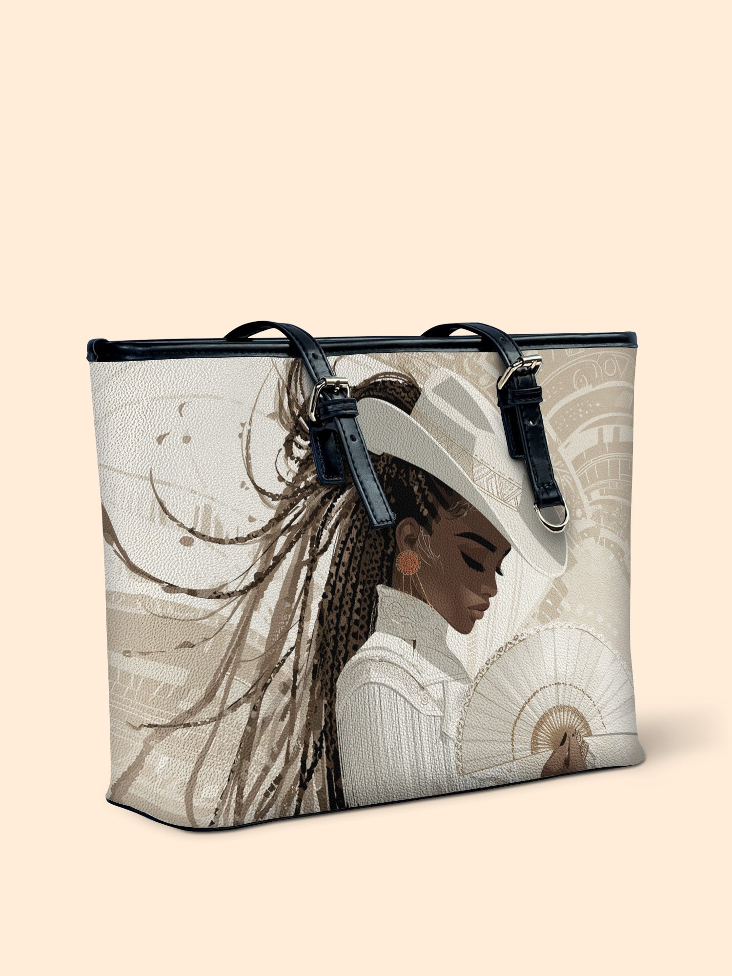 Buffalo Moon Leather Bucket Bag QR0TD484