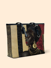 Gilded Silence Leather Bucket Bag QR0XD782