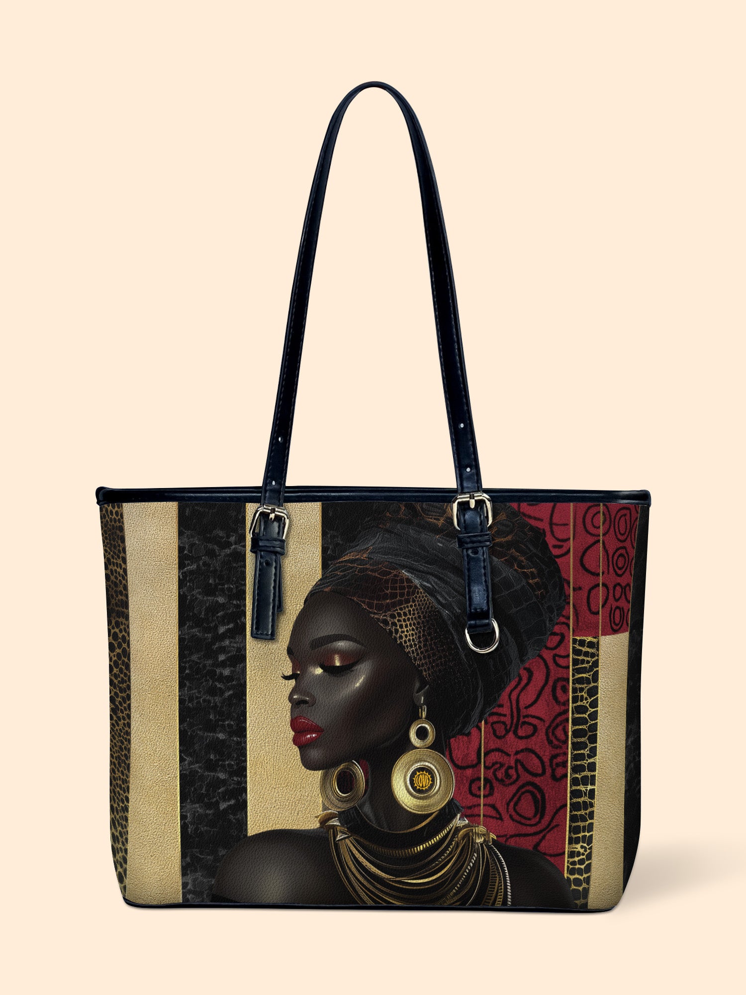 Gilded Silence Leather Bucket Bag QR0XD782