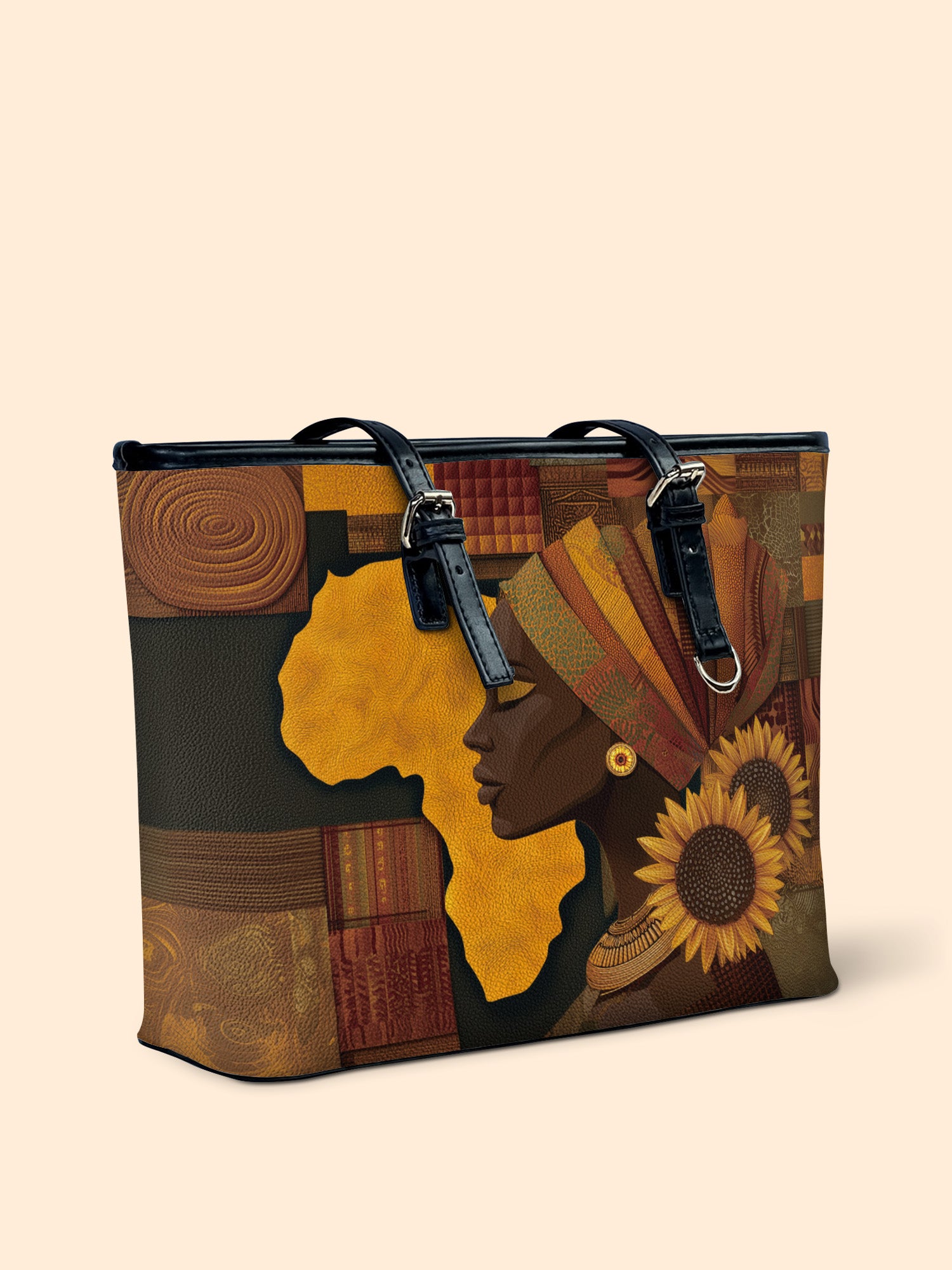 Golden Continent Leather Bucket Bag QR0XD786