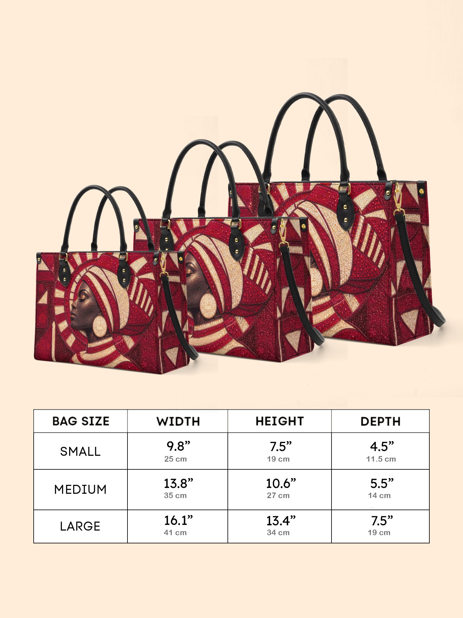 Torch Bearer Premium Leather Handbag QR0XD400