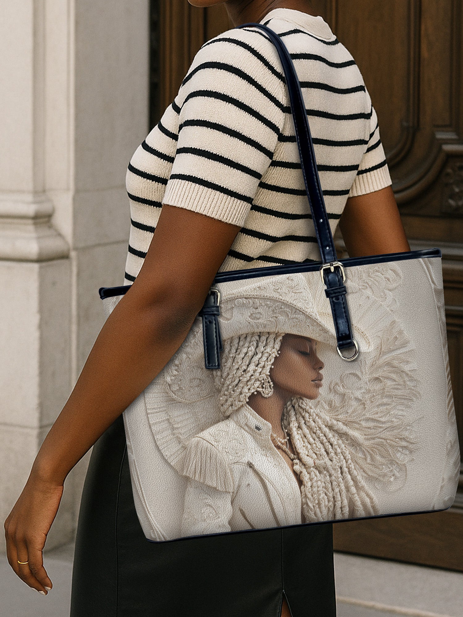 Wild Honey Leather Bucket Bag QR0TD446