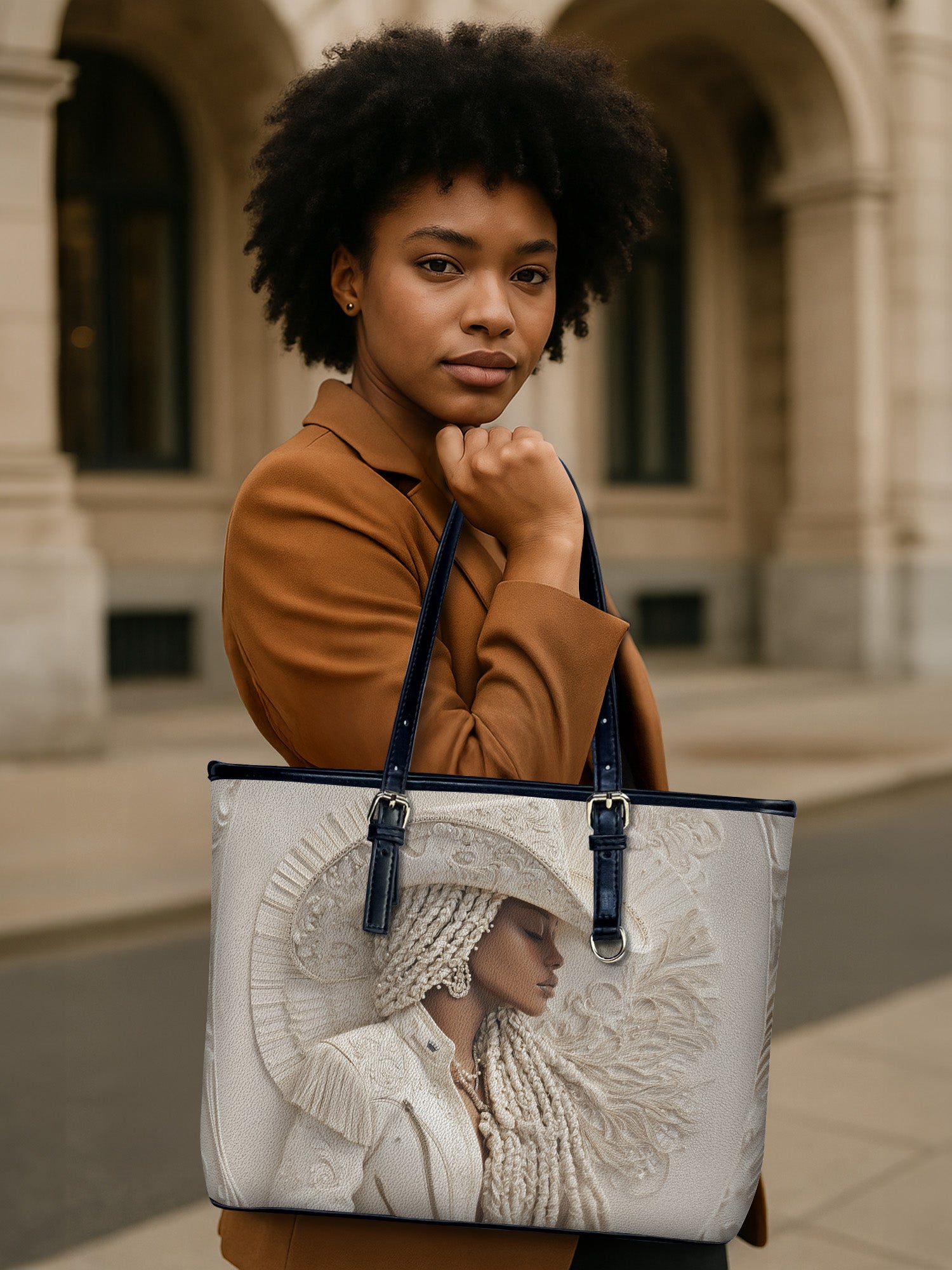 Wild Honey Leather Bucket Bag QR0TD446