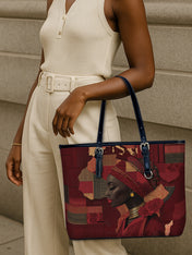 Amber Continent Leather Bucket Bag QR0XD784