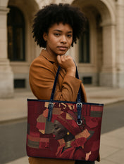 Amber Continent Leather Bucket Bag QR0XD784