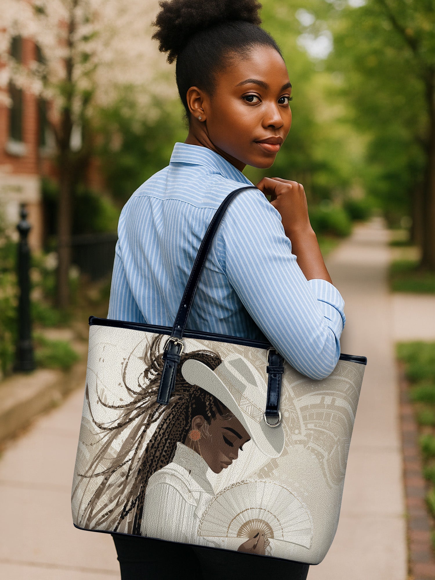 Buffalo Moon Leather Bucket Bag QR0TD484