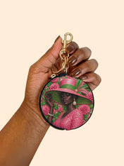 Chosen Bloom Circular Coin Pouch Bag Charm QR0TD708