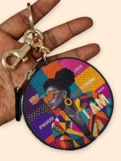 Ash Rebel Circular Coin Pouch Bag Charm QR0TD703
