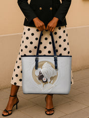 Motherland White Leather Bucket Bag QR0TD482