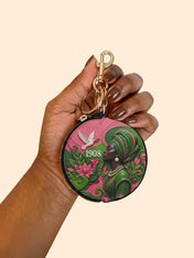 Rooted Grace Circular Coin Pouch Bag Charm QR0TD707
