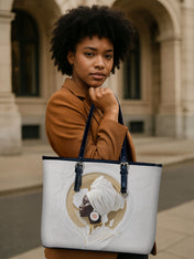 Motherland White Leather Bucket Bag QR0TD482