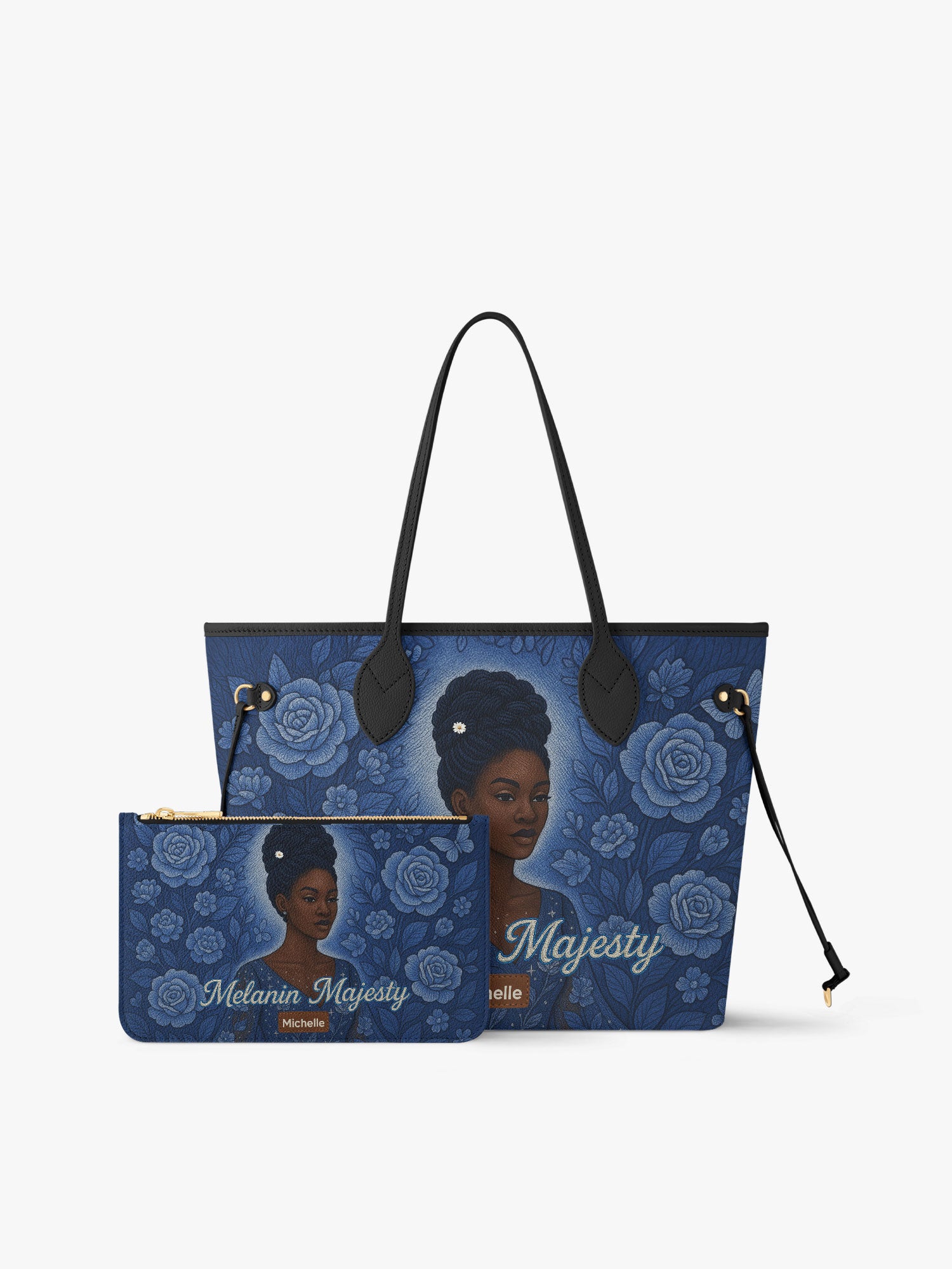 Melanin Majesty Classic Shopper Tote