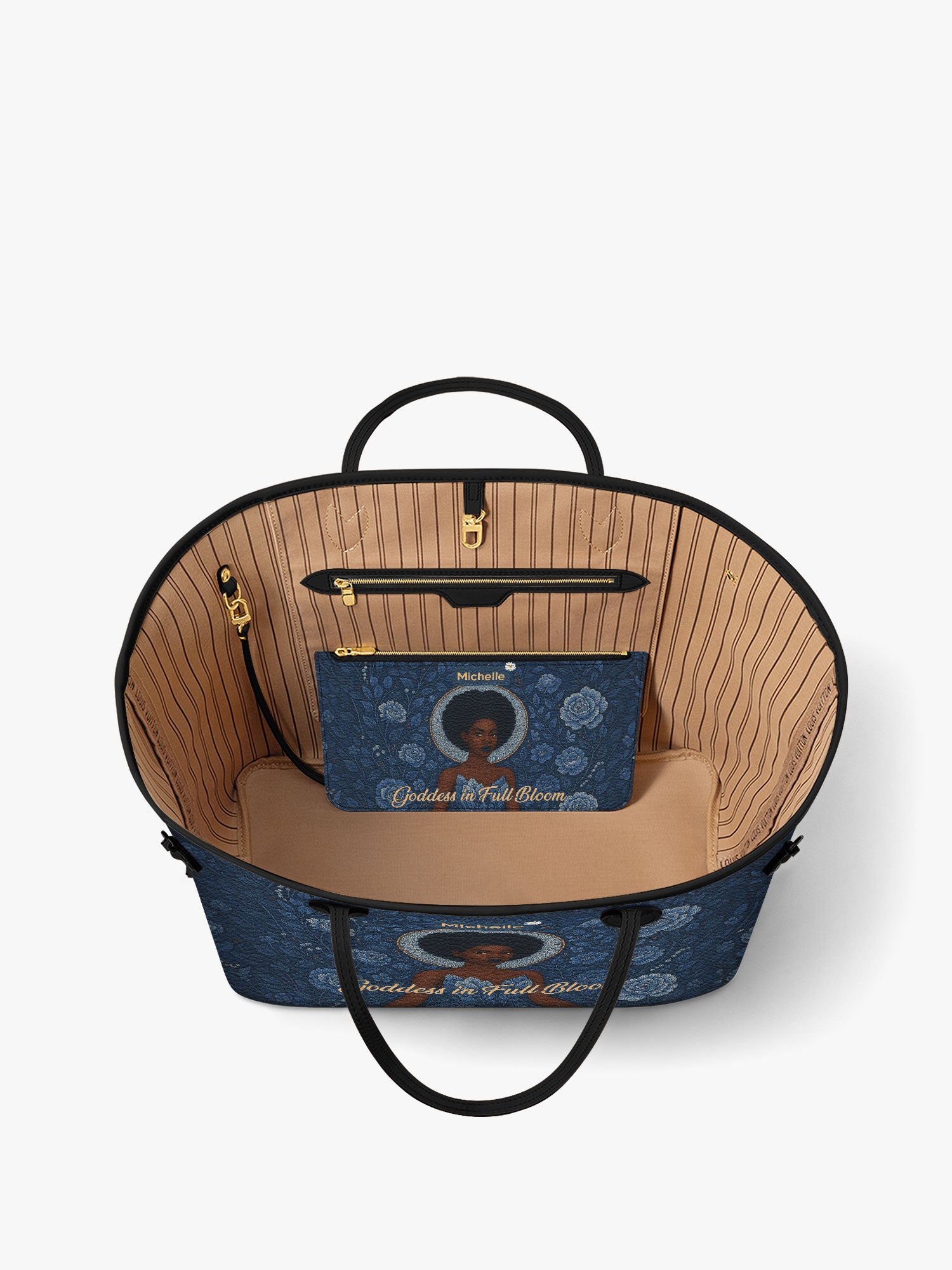 Goddess in Bloom Classic Shopper Tote