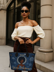 Goddess in Bloom Classic Shopper Tote