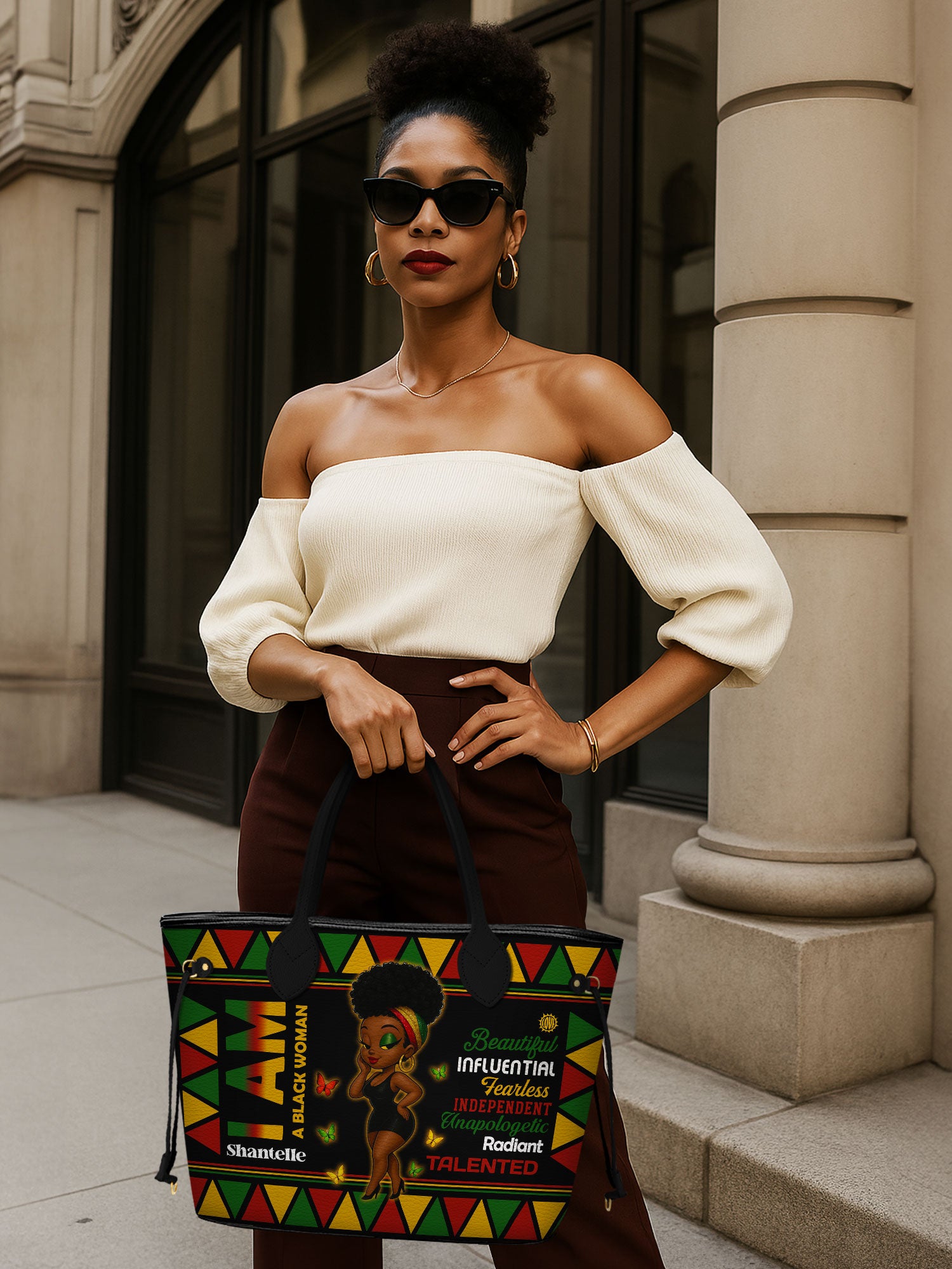 Radiant Confidence Classic Shopper Tote