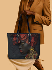 Scarlet Legacy Leather Bucket Bag QR0XD736