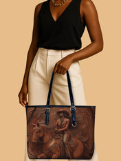 Dust & Glory Leather Bucket Bag QR0TD442