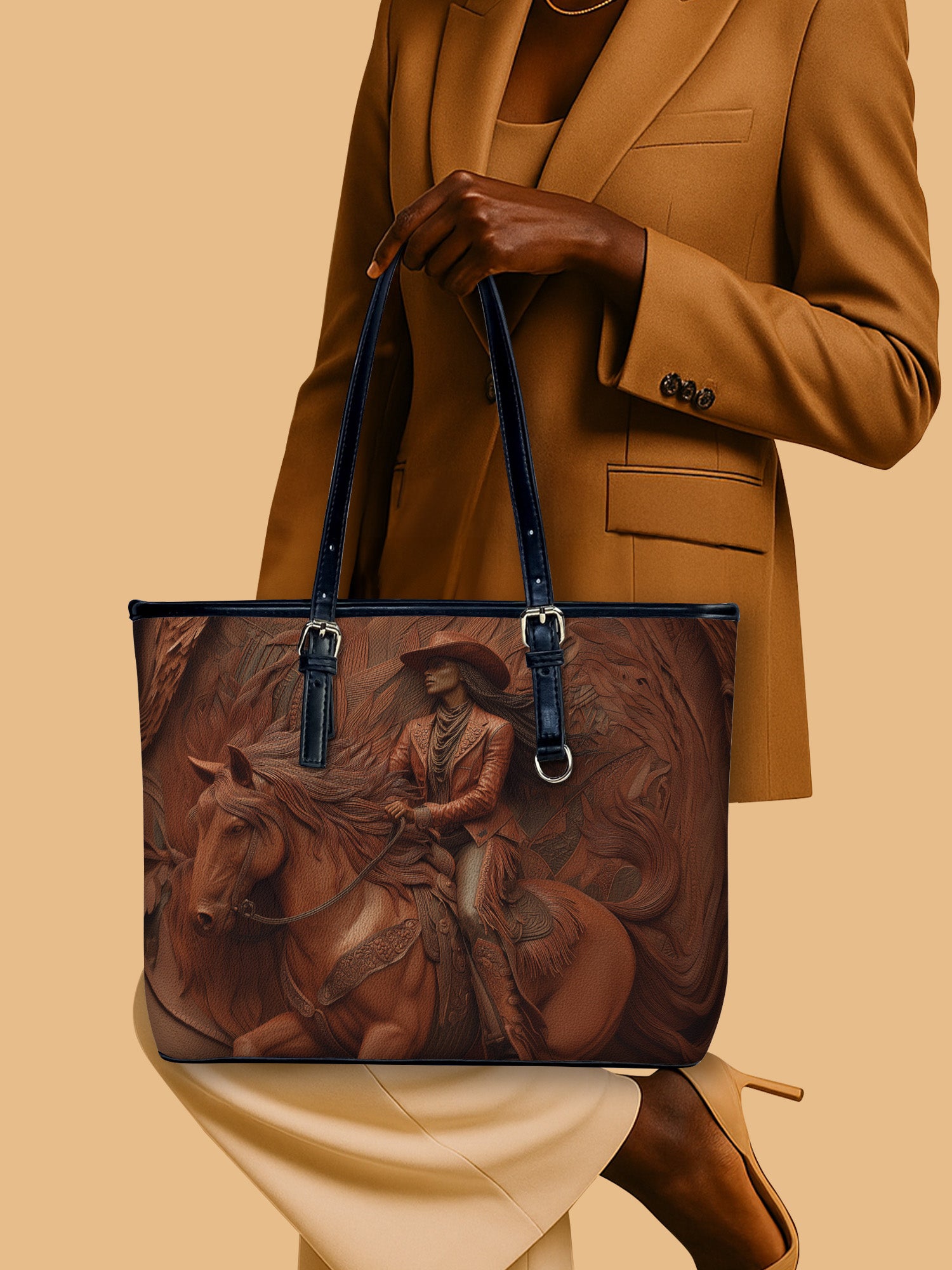 Dust & Glory Leather Bucket Bag QR0TD442