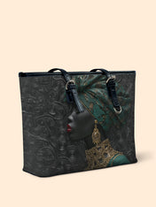 Emerald Grace Leather Bucket Bag QR0XD737