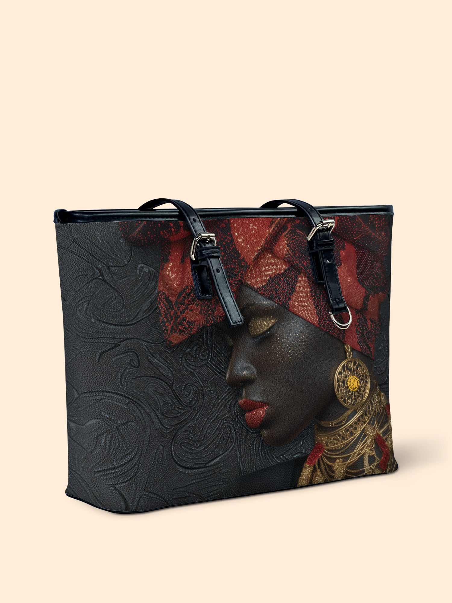 Scarlet Legacy Leather Bucket Bag QR0XD736