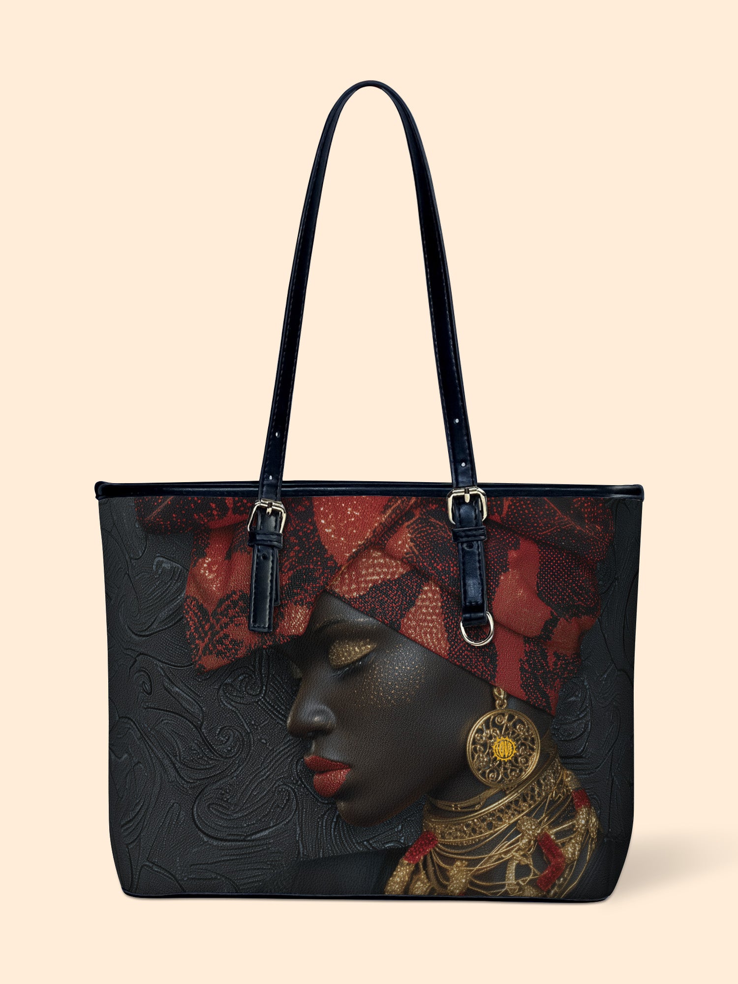 Scarlet Legacy Leather Bucket Bag QR0XD736