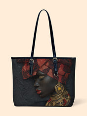 Scarlet Legacy Leather Bucket Bag QR0XD736