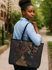 Golden Panthera Leather Bucket Bag QR0XD735