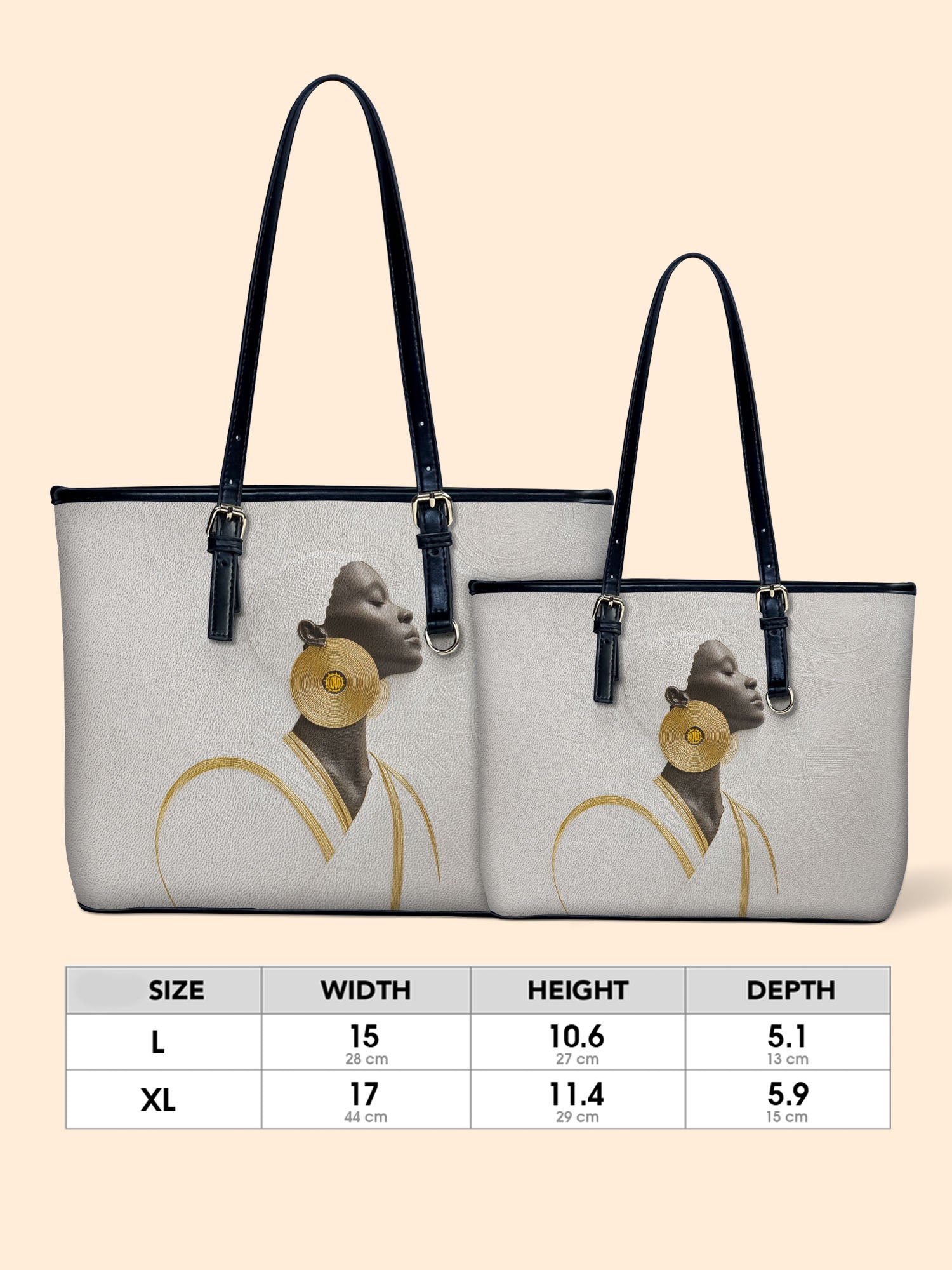 Fade Contrast Leather Bucket Bag QR0TD481