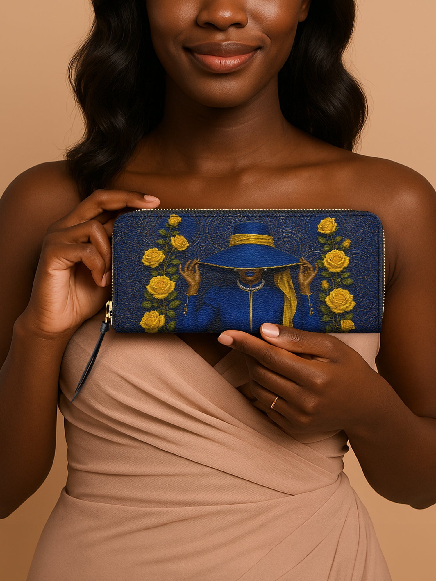 🎁 Regal Bloom Slimline Zippy Wallet QR0HH216 (100% off)