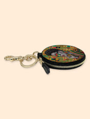 Limited In Grey Circular Coin Pouch Bag Charm QR0XD860