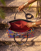 Rooted Aura Premium Leather Handbag QR0TD702