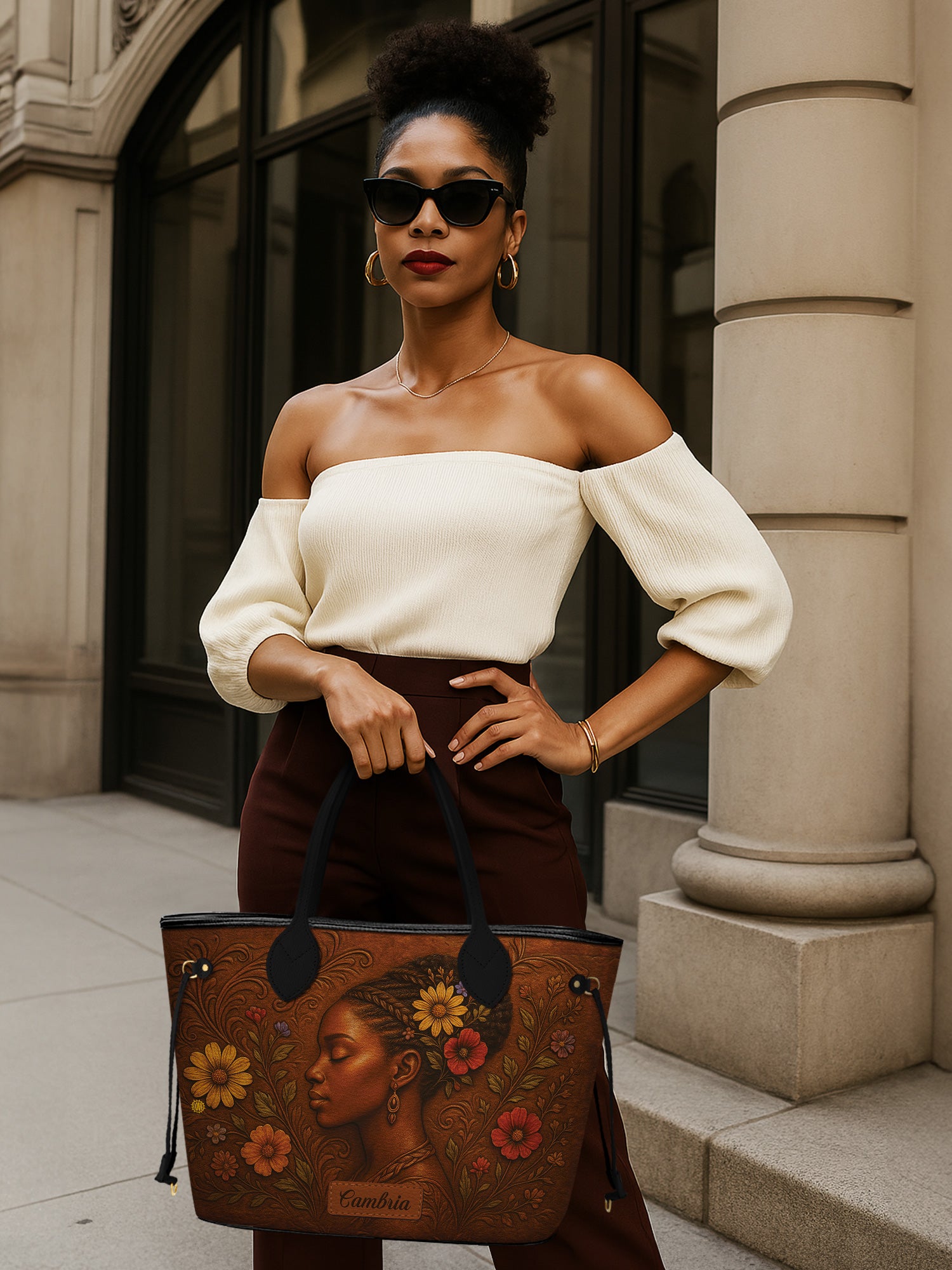 Vibrant Shades Classic Shopper Tote