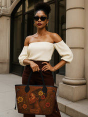 Vibrant Shades Classic Shopper Tote