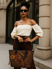 Blossoming Elegance Classic Shopper Tote