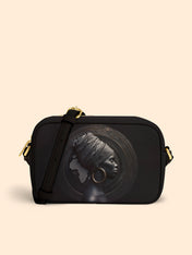 Pure Ebony Boxy Crossbody Bag QR0TD287