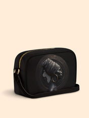 Pure Ebony Boxy Crossbody Bag QR0TD287