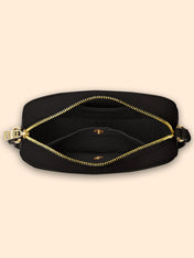 Pure Ebony Boxy Crossbody Bag QR0TD287