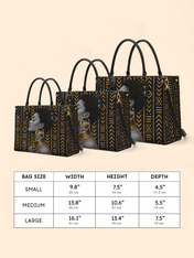 Royal Melanin Premium Leather Handbag QR0TV278
