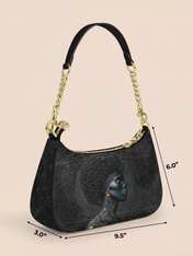 Crowned In Onyx Demi Crossbody Bag QR0XD119