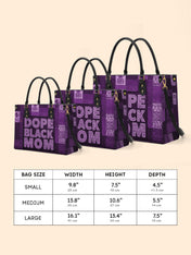 Dope Mom Premium Leather Handbag QR0TD660