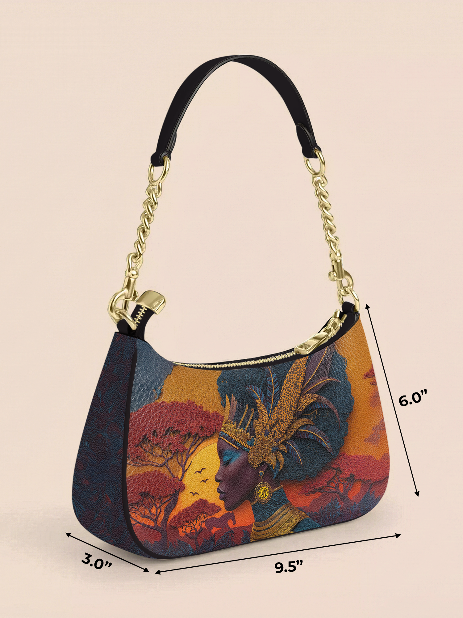 African Aspirations Demi Crossbody Bag QR0HH057
