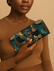 Emerald Realm Slimline Zippy Wallet QR0XD850