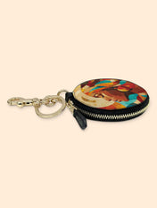 Sunwoven Circular Coin Pouch Bag Charm QR0TV044