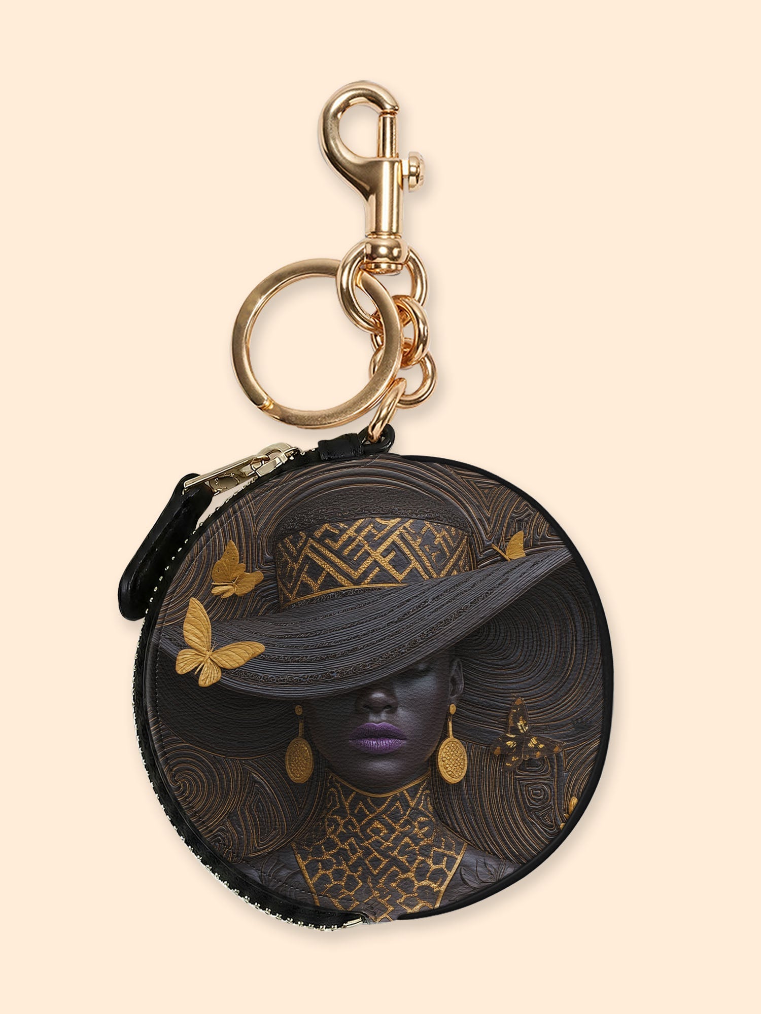 🎁 Voices of Glory Circular Coin Pouch Bag Charm QR0XD722 (100% off)