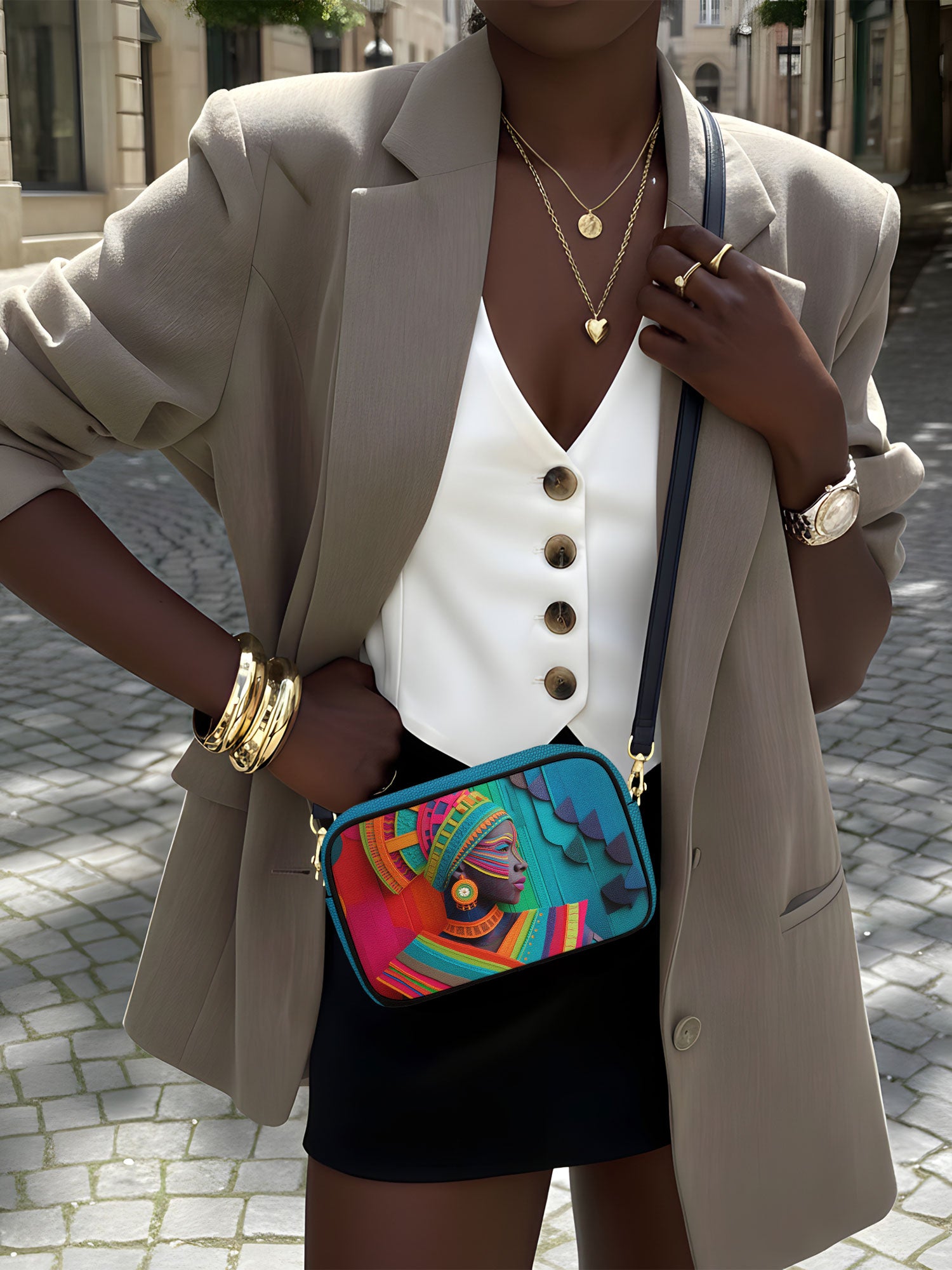 Wrapped Legacy Boxy Crossbody Bag QR0TD242
