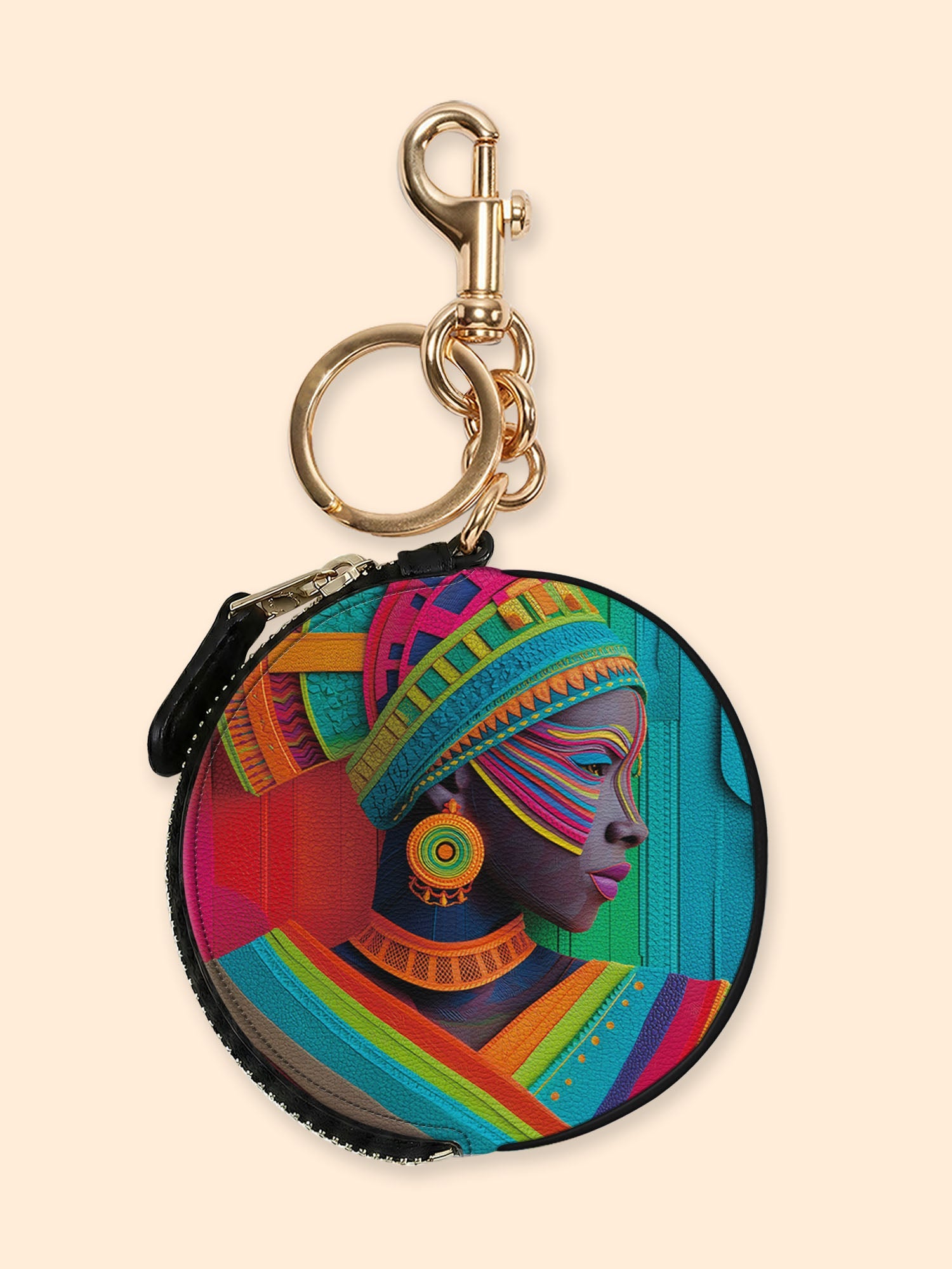 🎁 Wrapped Legacy Circular Coin Pouch Bag Charm QR0TD242 (100% off)