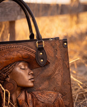 Cowgirl Vibes Premium Leather Handbag QR0TD301