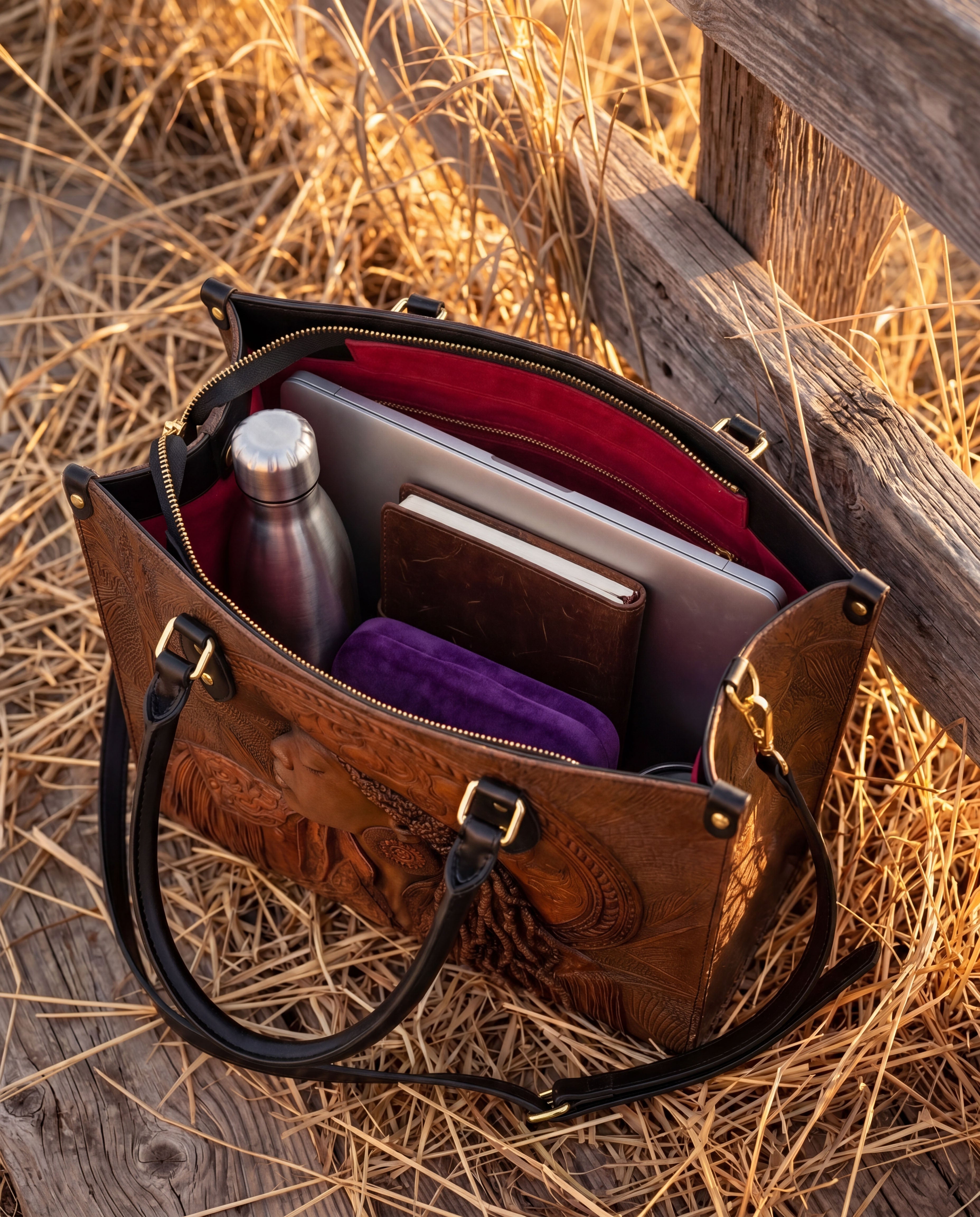 Cowgirl Vibes Premium Leather Handbag
